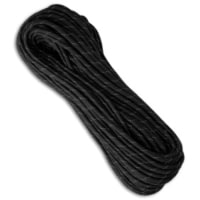 Marbles Black Parachute Reflective White 550 Paracord Nylon Braided 7-Strand Core 100' 78B230E6