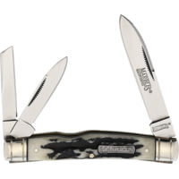 Marbles Congress Whittler Black Stag Folding Knife
