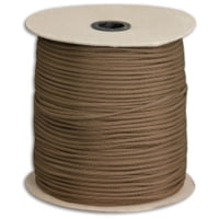 Marbles 550 Brown Paracord Nylon 1000' USA 8691CBA9