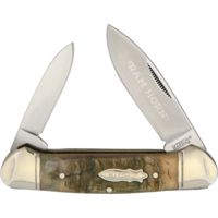 Marbles Ram's Horn Canoe Folding Knife