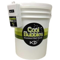 Marine Metal Products Cool Bubbles 5 Quart Insulated Aerated Bait Container w/B-11 Model Pump