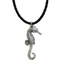 Marine Sports Seahorse Pewter Pendant