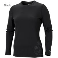 Marmot Midweight Crew LS Womens - M Raven