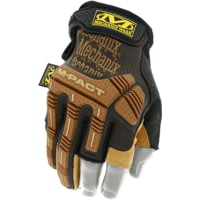Mechanix Wear Leather M-Pact Fingerless Framer Gloves - Men's