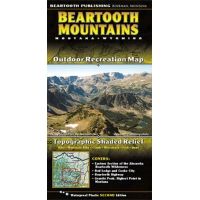 Media Beartooth Mountains Trail Map