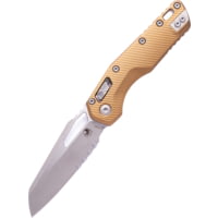 Microtech MSI S/E Apocalyptic Part Serrate Fluted Aluminium 3.88in Folding Knife
