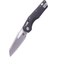Microtech MSI S/E Stonewash Full Serrate Fluted G-10 3.88in Folding Knife
