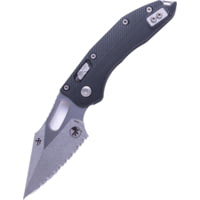 Microtech Stitch S/E Ram - Lok Frag G-10 Full Serrate 3.71in Folding Knife