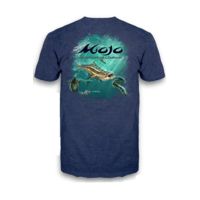 Mojo Sportswear Company Eel Assault Cobia Scene Short Sleeve Pocket T- Shirt - Mens