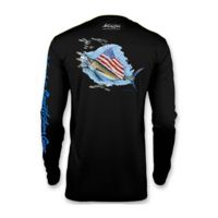 Mojo Sportswear Company Sailfish Flag Wireman X Shirt - Mens