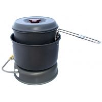Monatauk Wombat Butane/Alcohol Stove w/Pot
