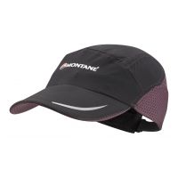 Montane Aero Cap-Black/Berry