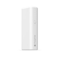 mophie Power Boost Mini V2 Battery Pack, 2600mAh, White