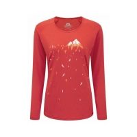 -SHED, Mountain Equipment Crystalline LS Tee, Womens Active Tops
