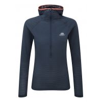 Mountain Equipment Solar Eclipse Hooded Zip Tee - Womens