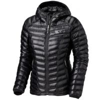 Mountain Hardwear Ghost Whisperer Down Hooded Jacket Clearance - Women's-Black-Small
