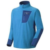 Mountain Hardwear Microstretch Zip Long Sleeve Clearance - Blue Horizon/Blue-Medium