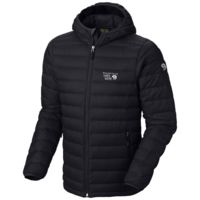 Mountain Hardwear Nitrous Hooded Down Jacket - Men's-Black-X-Large
