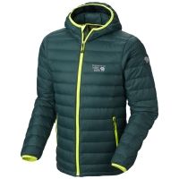 Mountain Hardwear Nitrous Hooded Down Jacket - Men's-Sherwood-Large