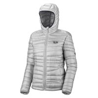 Mountain Hardwear Nitrous Hooded Jacket - Women's - Cool Grey-Medium