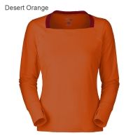 Mountain Hardwear Rappel Long Sleeve T-Shirt - Women's - Pansy/Stone Green-Small