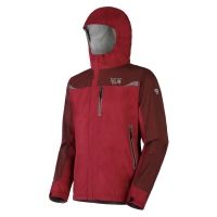 Mountain Hardwear Stretch Cohesion Jacket-Red-Men's/Thunderbird Red-Large