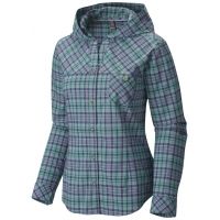 Mountain Hardwear Tohoma Hooded Flannel Long Sleeve Shirt - Women's