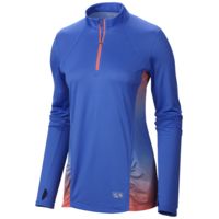 Mountain Hardwear Wicked Electric Long Sleeve Zip T - Women's