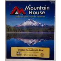 Mountain House Chicken Teriyaki w/ Rice - 2 Servings
