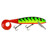 Musky Mania Squirrely Jake Fishing Plug w/ Live Action Tail 9in, 1 1/8 oz