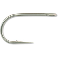 Mustad Classic Salmon/Siwash Hook, Hollow Point, Wide Gap, 3X Strong, Ringed Eye