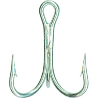 Mustad Classic Treble Hook, Size 3, 1X Short Shank, 3X Strong, Ringed Eye