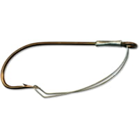 Mustad Classic Worm Hook, Weedless/Sproat Bend Ringed Eye