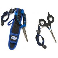 Mustad Pliers with Sheath Stainless steel 6in w/ Foreceps