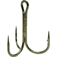 Mustad Ultrapoint KVD Elite Triple Grip Treble Hook, Barbed, Needle Point, Wide Gap, Ringed Eye