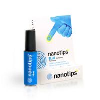 Nanotips Blue Touchscreen Solution For Fabric Gloves