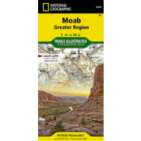 National Geographic Books Moab Greater Region No.505 Map