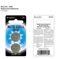 Nite Ize Cell 2032 3V Lithium Battery 2Pack