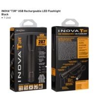 Nite Ize Inova T3r - Usb Rechargeable Tactical Led Flashlight - International Version - Black