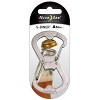 Nite Ize Black S-Biner Ahhh Bottle Opener