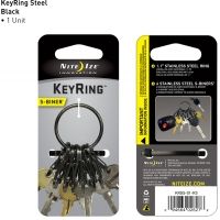 Nite Ize S-Biner KeyRing Steel