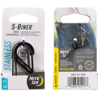 Nite Ize S-Biner Stainless Steel Dual Carabiner