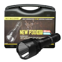Nitecore New P30 CREE XP-L HI V3 Hunting Kit w/LumenTac Offset Mount &amp; AC USB Adapter