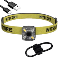 Nitecore NU05 v2 High Performance LED Rechargeable Red White Safety &amp; Signal Light Kit