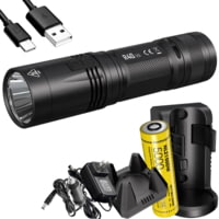 Nitecore R40 v2 CREE XP-L HI V3 Rechargeable Flashlight Kit