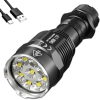 Nitecore TM9K LTP CREE XP-L2 HD LEDs Low Temperature Rechargeable Flashlight