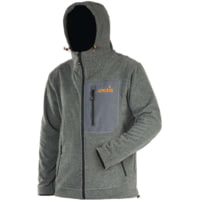 Norfin Fleece Jacket w/ Hood Onyx - Men's