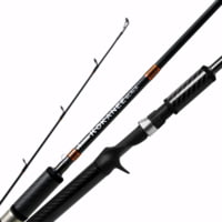 Okuma Kokanee Black Rod, Medium Lite 1 Piece, Rod, Fuji Reel Seat 24 Ton Carbon For Jigging For Kokanee