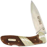 Old Timer Medium Lockback Clip 2.89in Folding Knife