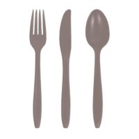 Olicamp 3 Piece-Fork, Knife, Tea Spoon